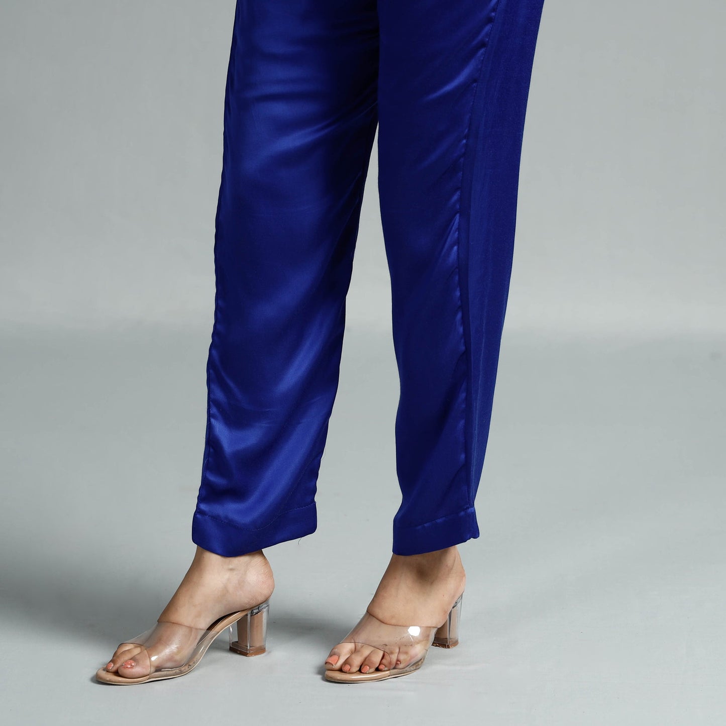  Plain Modal Silk Elasticated Pant 
