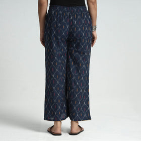 Pochampally Ikat Weave Cotton Elasticated Palazzo

