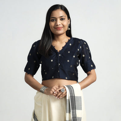 Silk Stitched Blouse