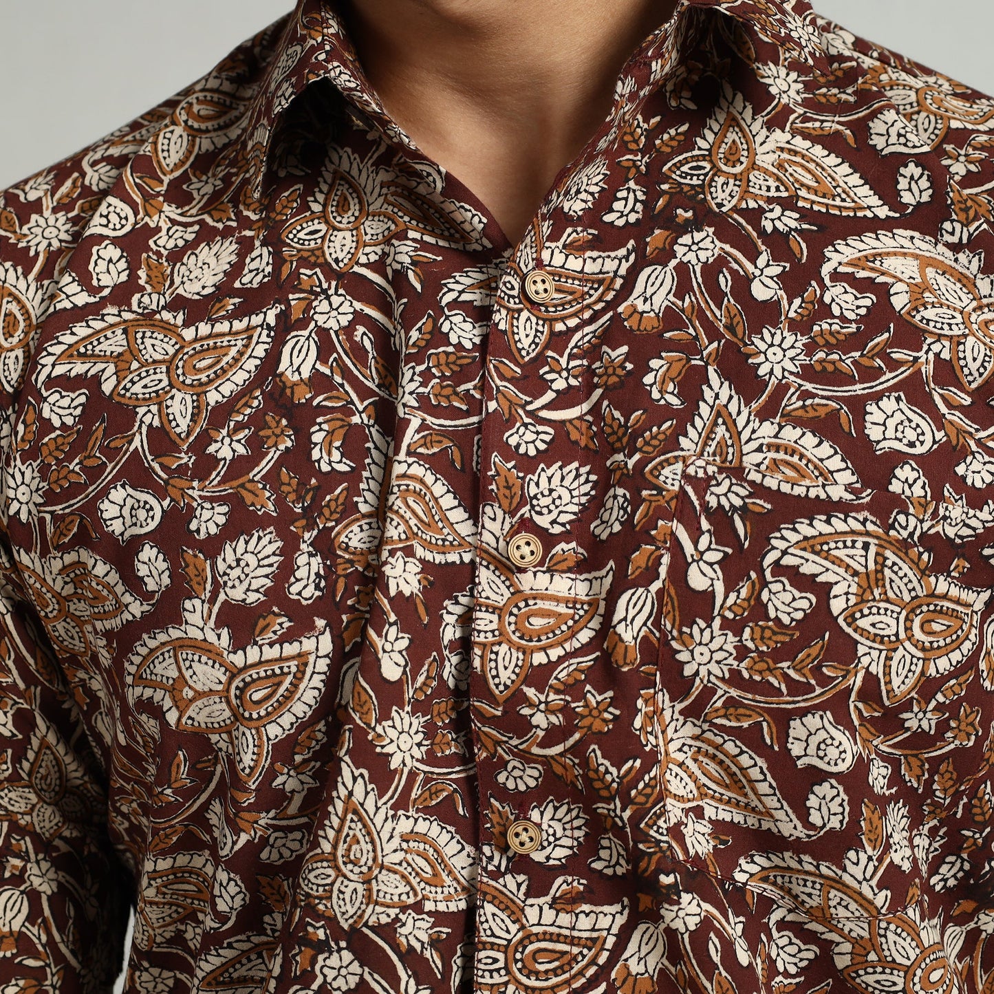 Block Printed men Shirt