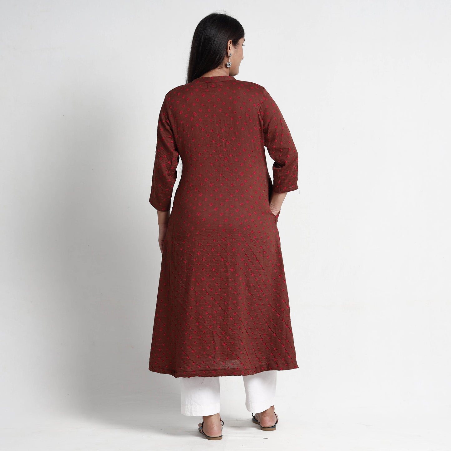 bandhani kurta