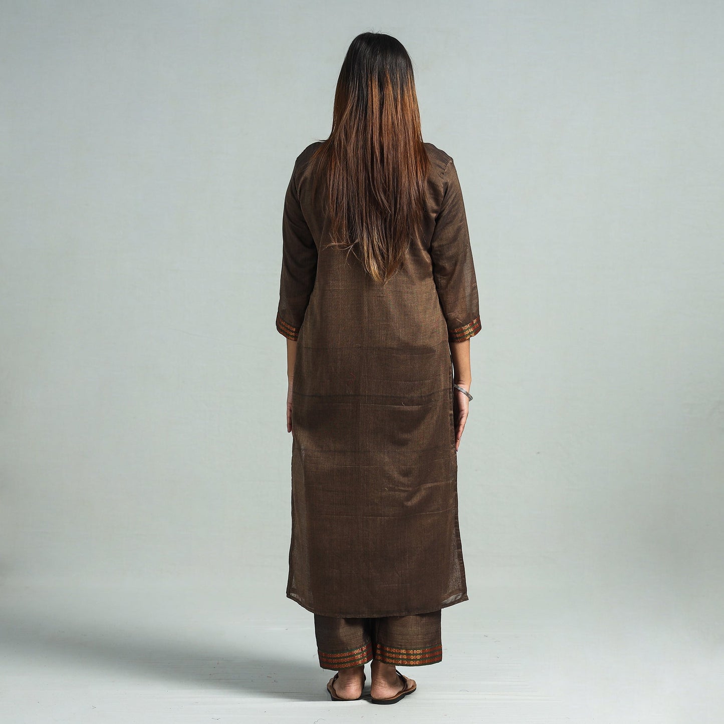 Buy Dharwad Cotton Kurta with Palazzo & Dupatta Set Online at iTokri.com