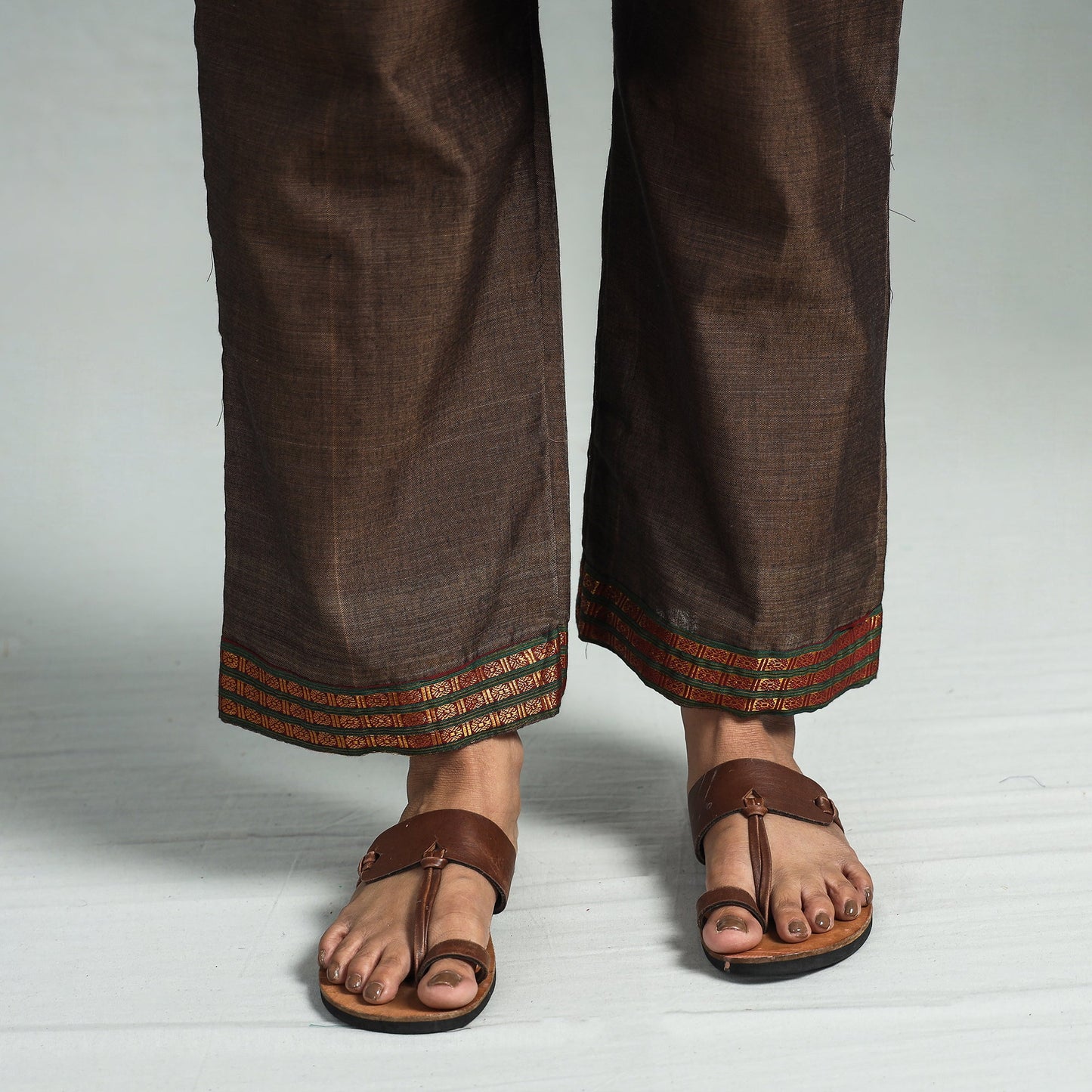Buy Dharwad Cotton Kurta with Palazzo & Dupatta Set Online at iTokri.com