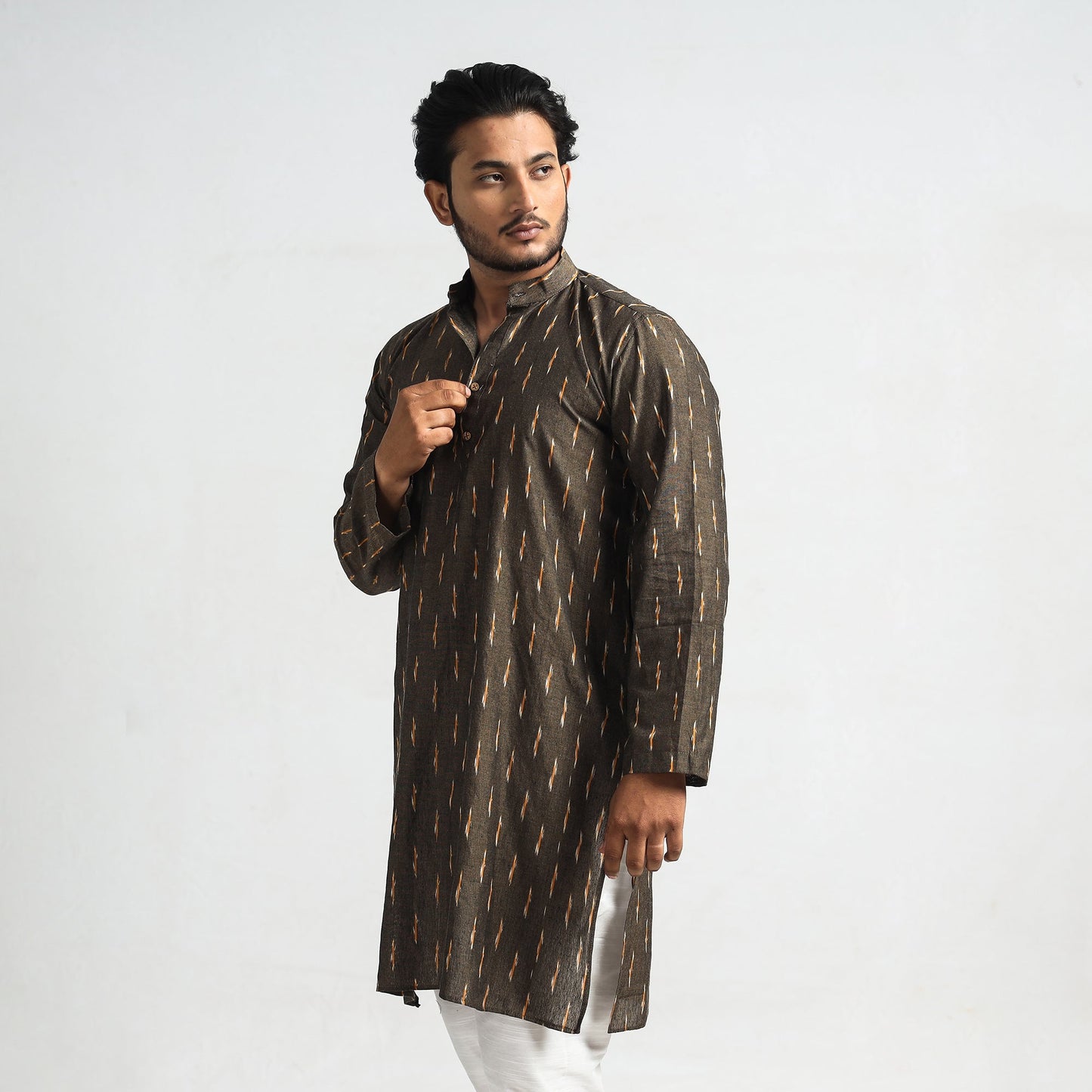 Pochampally Ikat Men Kurta
