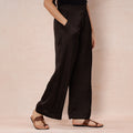 Buy Pure Modal Silk Plain Palazzo Online l iTokri.com