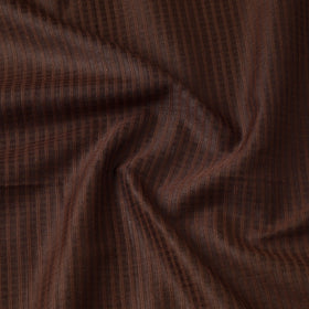  Vidarbha Tussar Silk Checks Handloom Fabric 