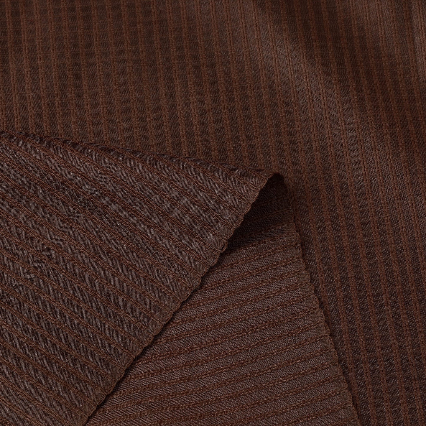  Vidarbha Tussar Silk Checks Handloom Fabric 