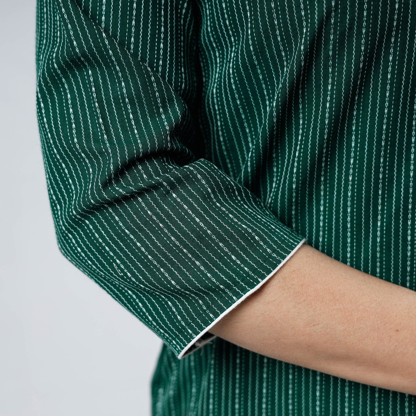 Buy Cotton Straight Jacquard Kurta for Women