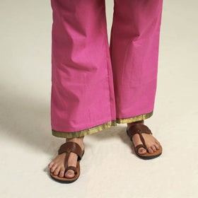 Buy Mangalagiri Handloom Cotton Kurta with Palazzo & Dupatta Set Online at iTokri.com