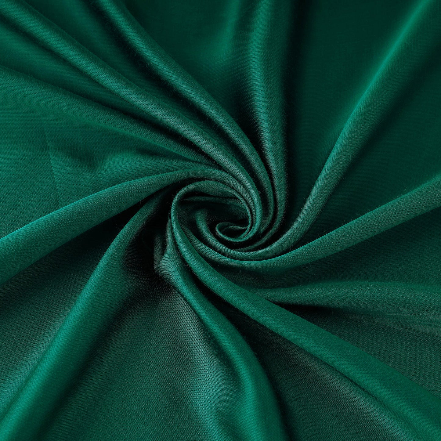 Dark green - modal silk plain fabric 04 - handcrafted