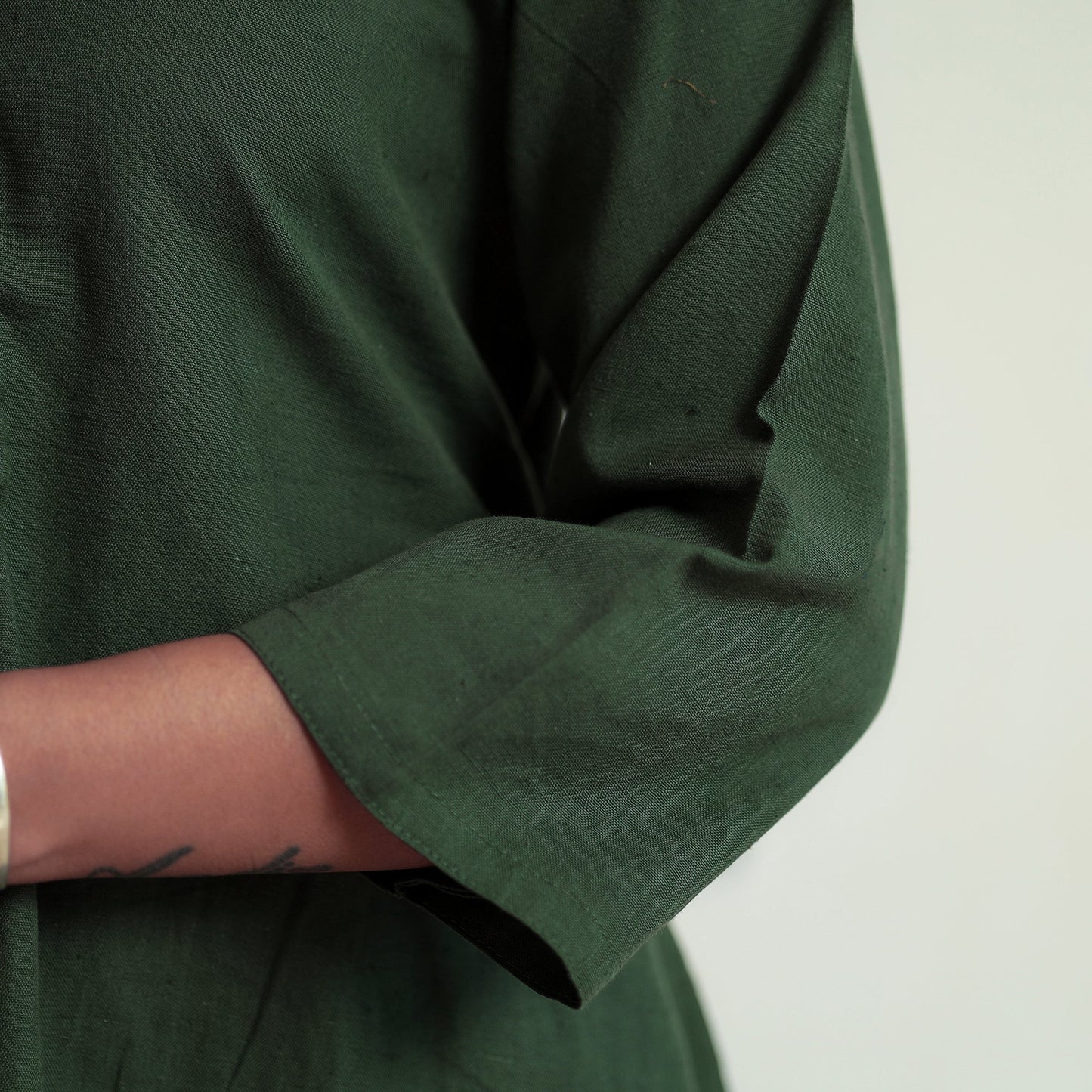  Plain Flex Cotton Kurta 