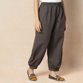 Buy Flex Cotton Plain Elasticated Pant Online l iTokri.com