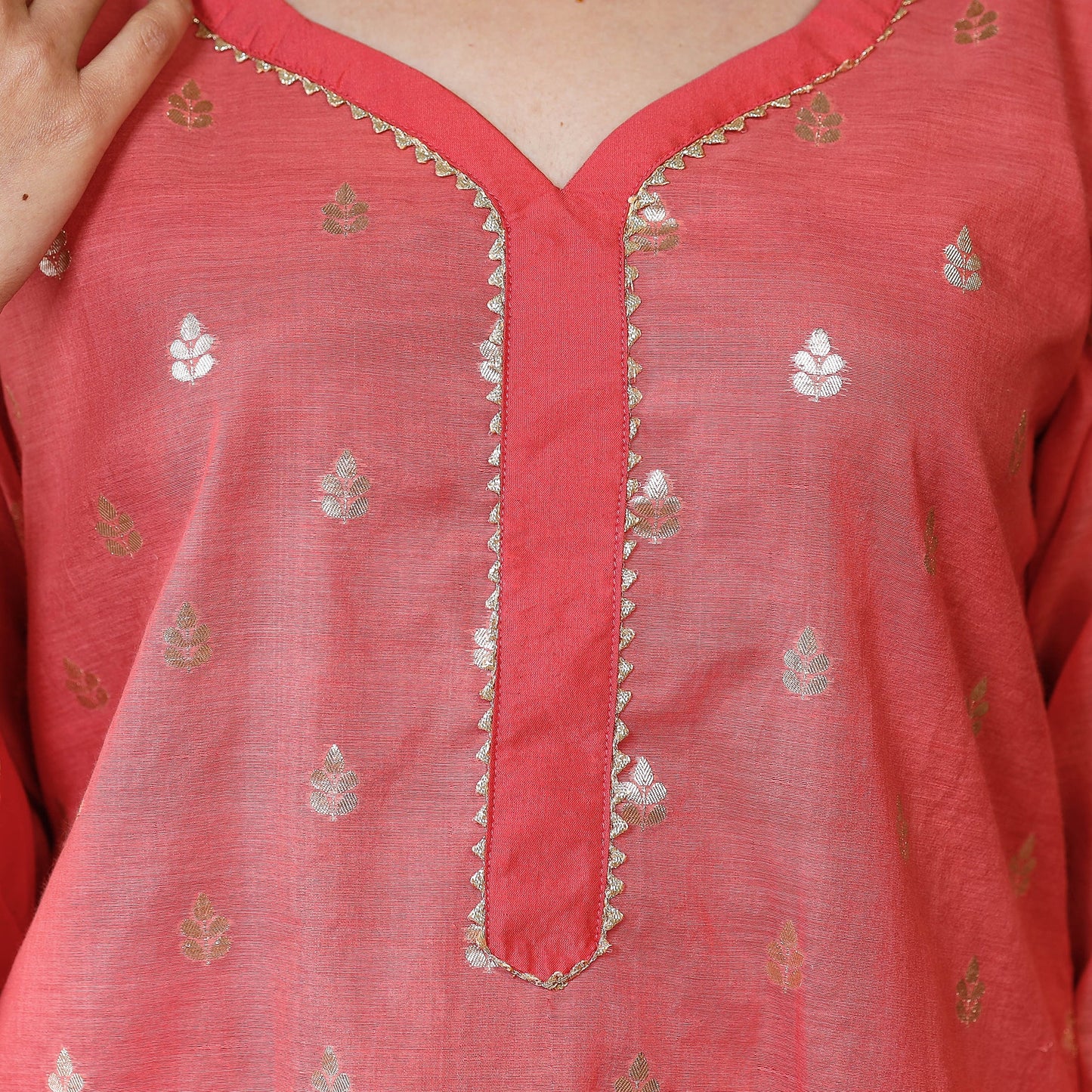 Banarasi with Palazzo & Dupatta Set