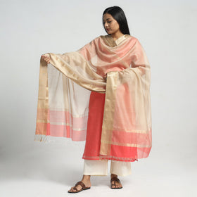 Buy Traditional Maheshwari Handloom Silk Cotton Kurta with Dupatta Set Online at iTokri.com