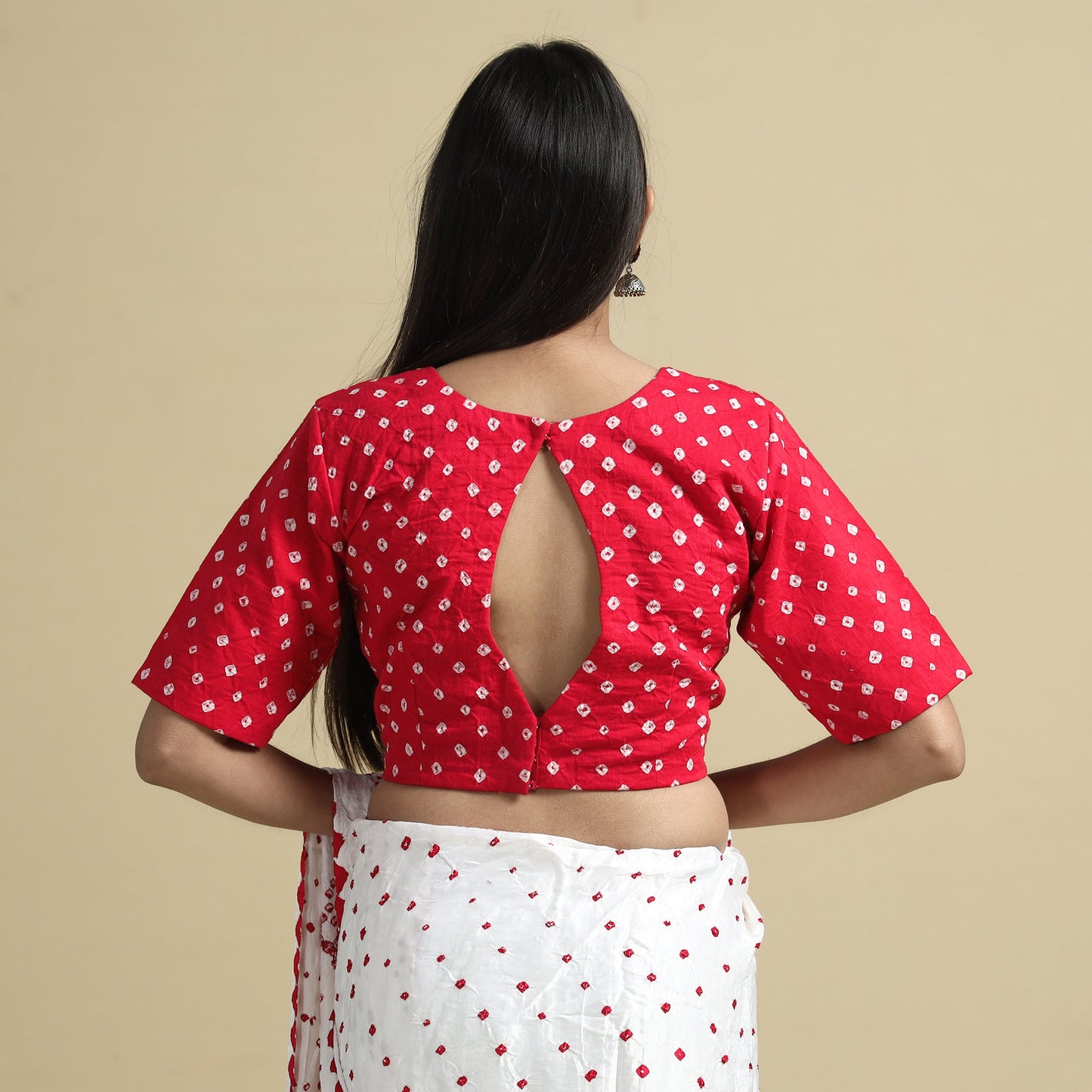 Bandhani Stitched Blouse
