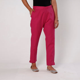 Buy Flex Cotton Tapered Casual Pant for Women Online l iTokri.com