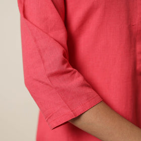  Plain Flex Cotton Straight Kurta 14 Online at iTokri.com