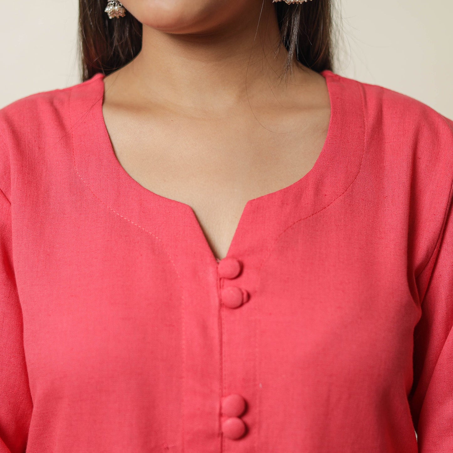  Plain Flex Cotton Straight Kurta 14 Online at iTokri.com