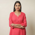  Plain Flex Cotton Straight Kurta 14 Online at iTokri.com