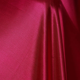 Dark pink - pure mashru silk plain fabric (width - 46 in)