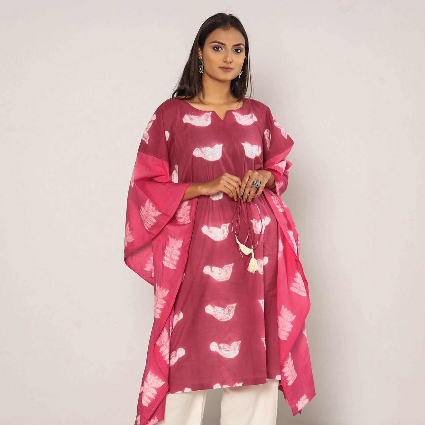  Shibori kaftan