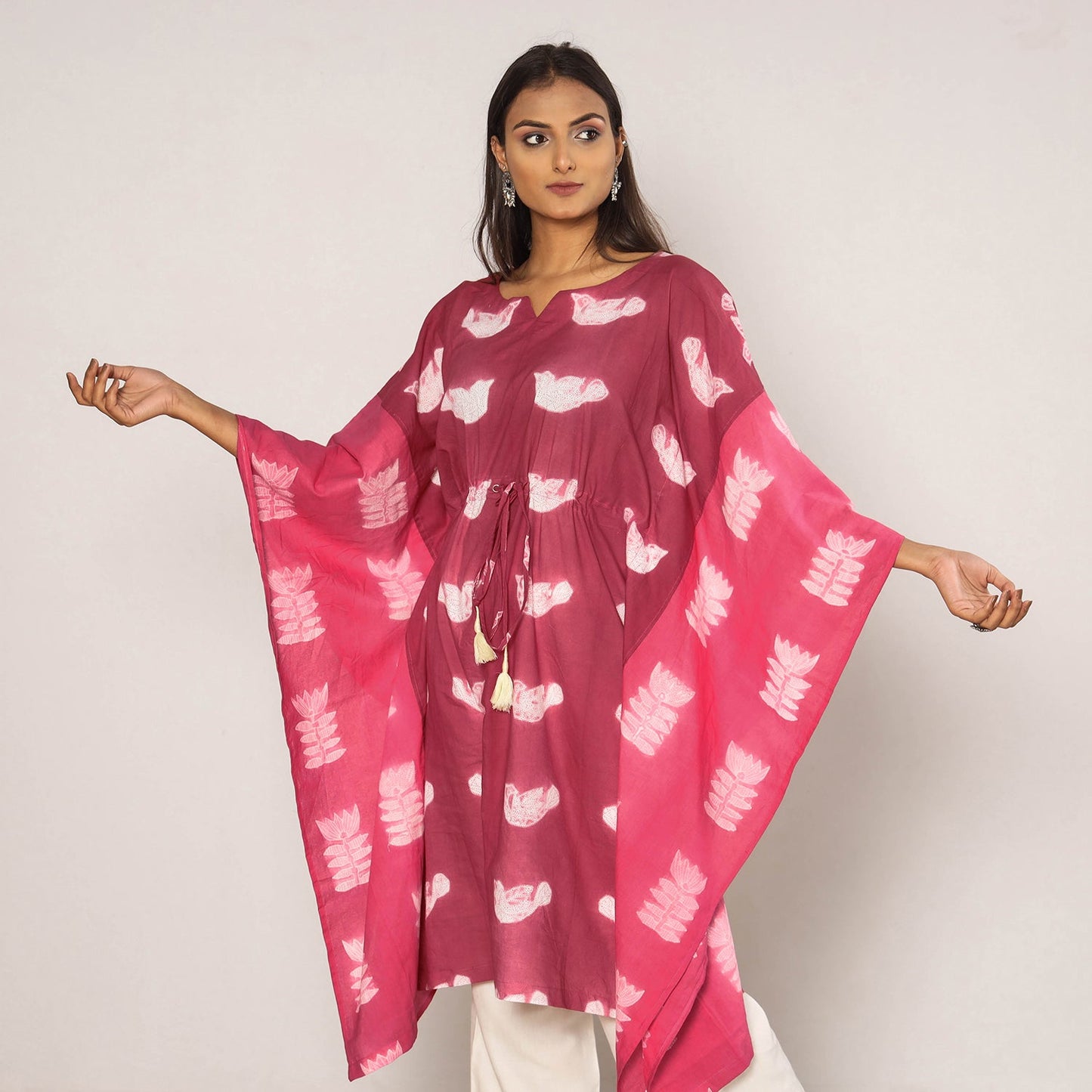  Shibori kaftan