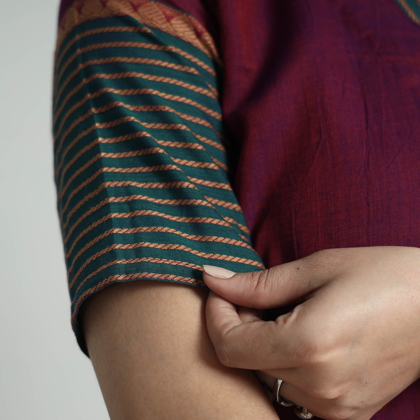 Buy Dharwad Cotton Kurta with Palazzo & Dupatta Set Online at iTokri.com