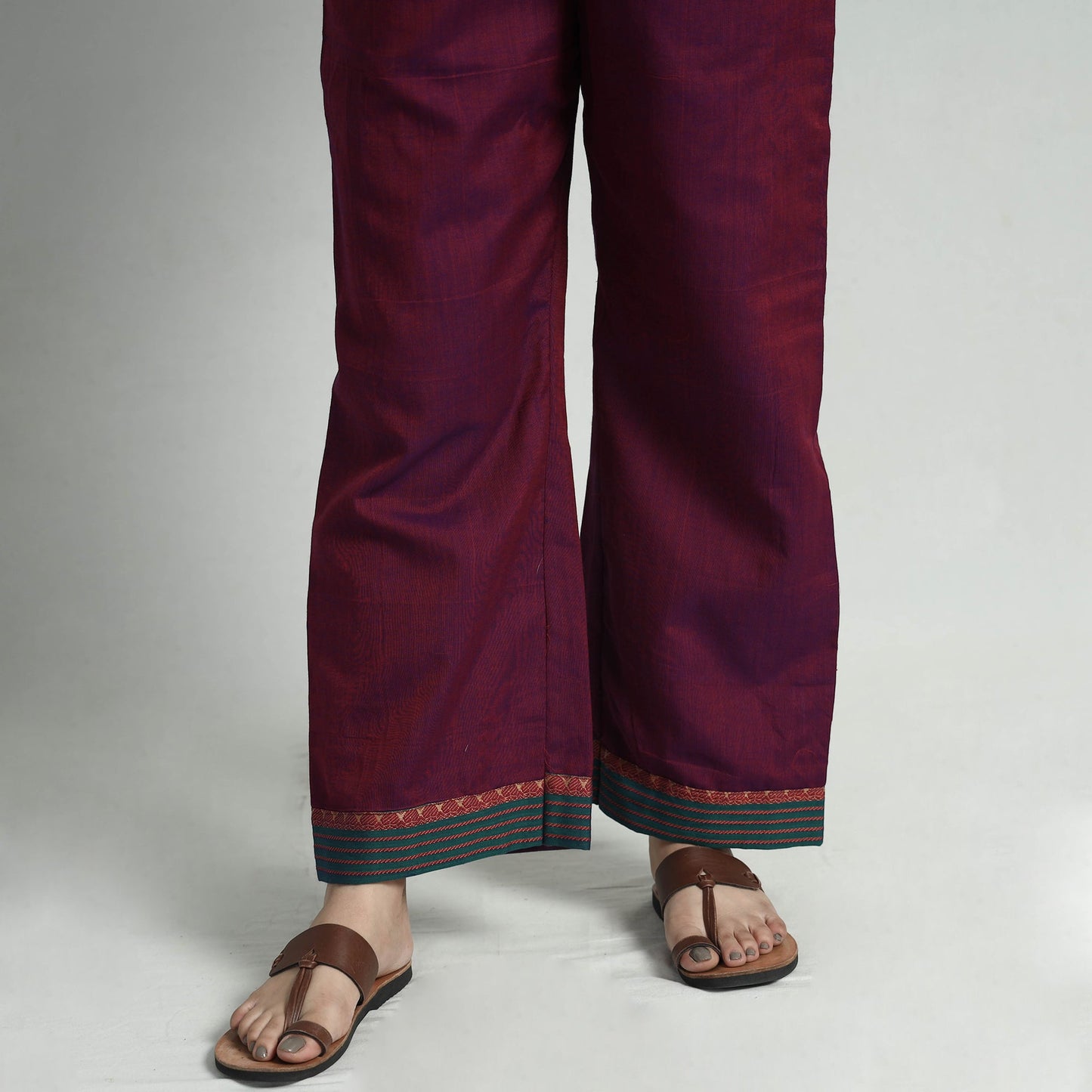 Buy Dharwad Cotton Kurta with Palazzo & Dupatta Set Online at iTokri.com