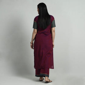 Buy Dharwad Cotton Kurta with Palazzo & Dupatta Set Online at iTokri.com