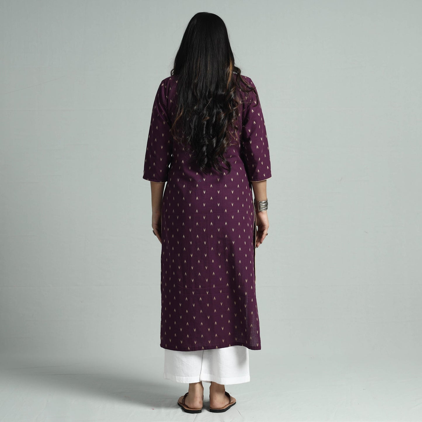 jacquard kurta