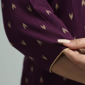 jacquard kurta