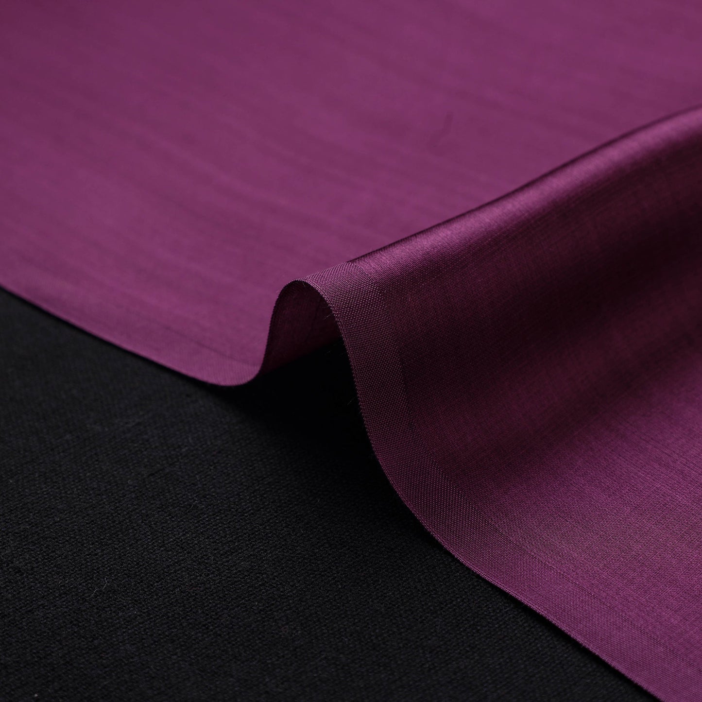 Dark purple - modal silk plain fabric 09 - handcrafted