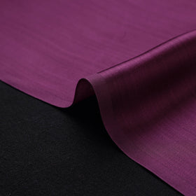Dark purple - modal silk plain fabric 09 - handcrafted