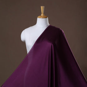 Dark purple - modal silk plain fabric 09 - handcrafted