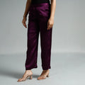  Plain Modal Silk Elasticated Pant 