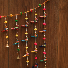 Decorative bead work handpainted bandarwal toran 01