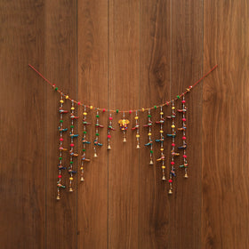 Decorative bead work handpainted bandarwal toran 01