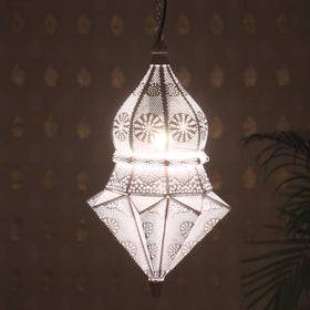  Decorative Handmade Hanging Iron Electric Lantern / Lamp 