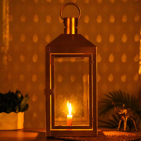  Decorative Handmade Hanging Iron Lantern (Big) 