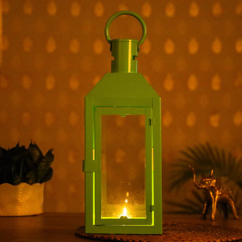  Decorative Handmade Hanging Iron Lantern (Medium) 