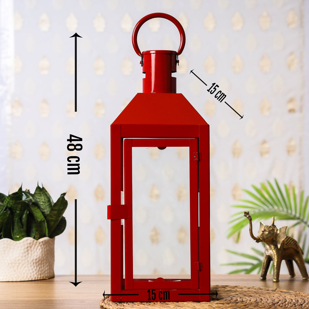  Decorative Handmade Hanging Iron Lantern (Medium) 