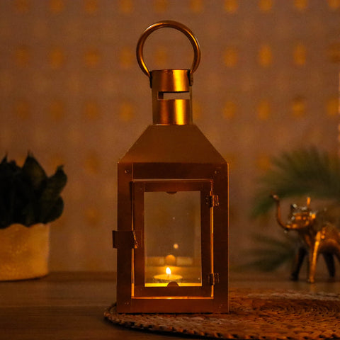  Decorative Handmade Hanging Iron Lantern (Small) 