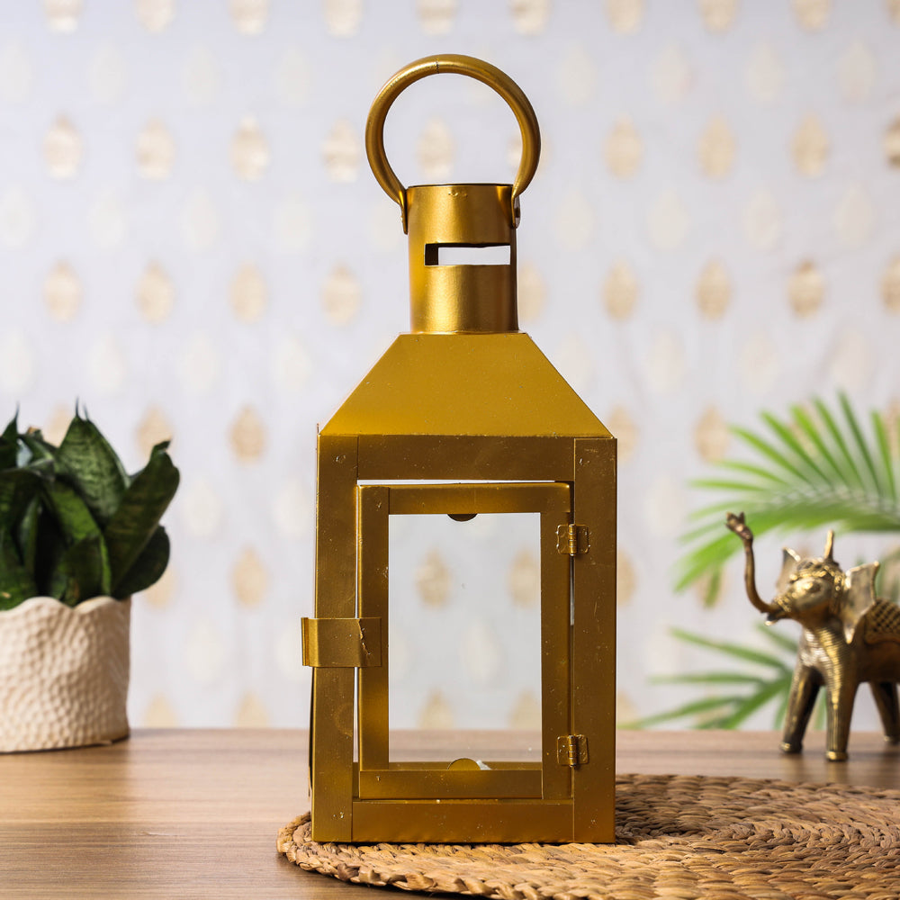  Decorative Handmade Hanging Iron Lantern (Small) 