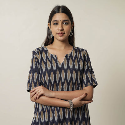 pochampally ikat kurta