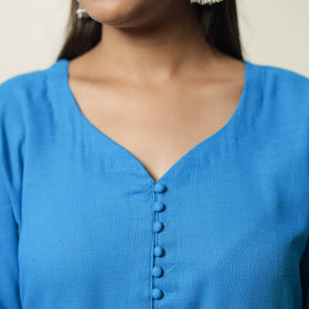 Buy Plain Flex Cotton Straight Kurta 03 Online at iTokri.com