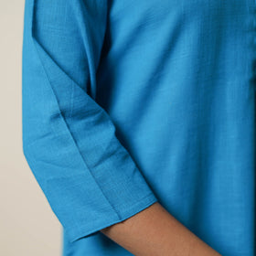 Buy Plain Flex Cotton Straight Kurta 03 Online at iTokri.com