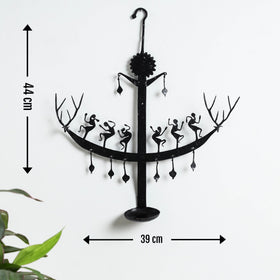 Deer - Bastar Tribal Wrought Iron Diya / Candle Stand Online in India 