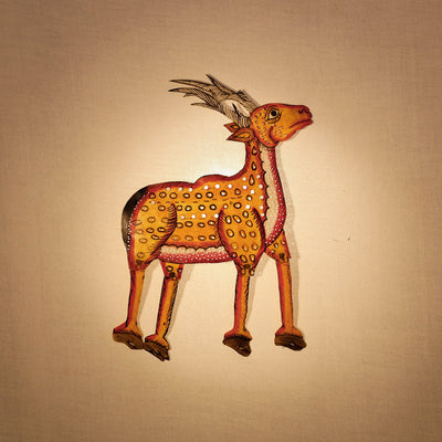  Tholu Bommalata Leather Puppet Wall Hanging l iTokri.com 