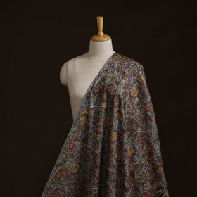 Desi tussar silk handpainted srikalahasti pen kalamkari
