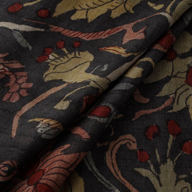 Desi tussar silk handpainted srikalahasti pen kalamkari